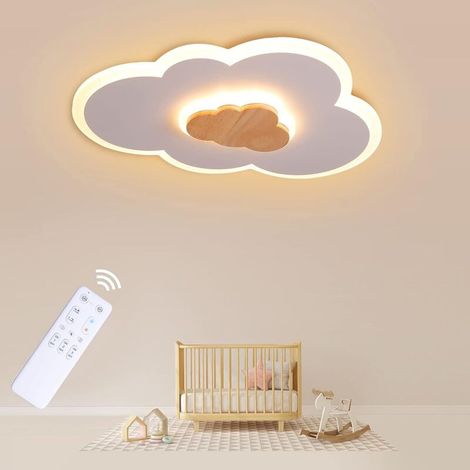 LED-Deckenleuchte, 40 cm, 20 W, Kinderzimmer-Deckenleuchte, modernes Wolken-Design, 3000 K–6000 K, geeignet für Kinderzimmer und Schlafzimmer