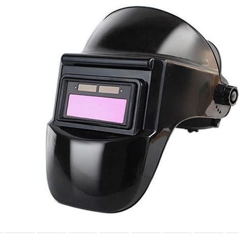 Set di maschere per saldatura auto-oscurante, occhiali da saldatura leggeri e comodi, casco con LCD oscurante e pellicole, strumento di saldatura professionale