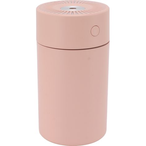 Tragbarer, kleiner Luftbefeuchter, leiser USB-Tischluftbefeuchter mit farbigem Nachtlicht für Auto, Zuhause, Büro, Schlafzimmer, Pink (1/5)