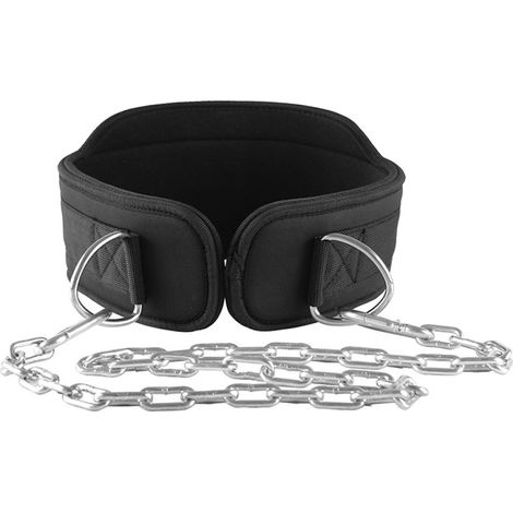 Cinta Para Fondos - Cinta De Entrenamiento Con Cadena De Acero - Ajustable Unisex - 100 Kg - 1 Unidad (1/5)