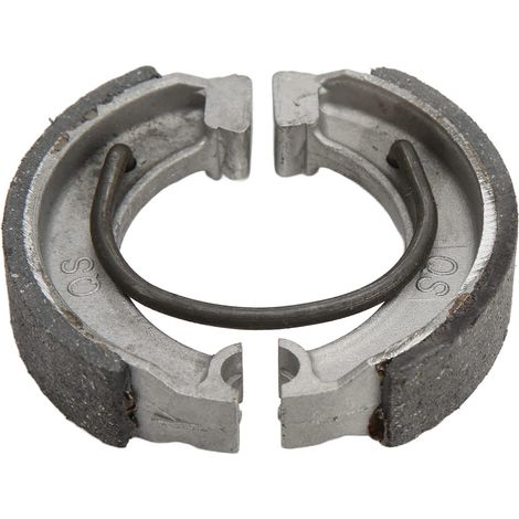 Set of 2 Replacement Rear Motorcycle Brake Pads for Pw50 Pw 50 Yzinger 1981-2009, High Strength Metal Brake Pads with Heat Dissipation and Wear Resistance (1/5)