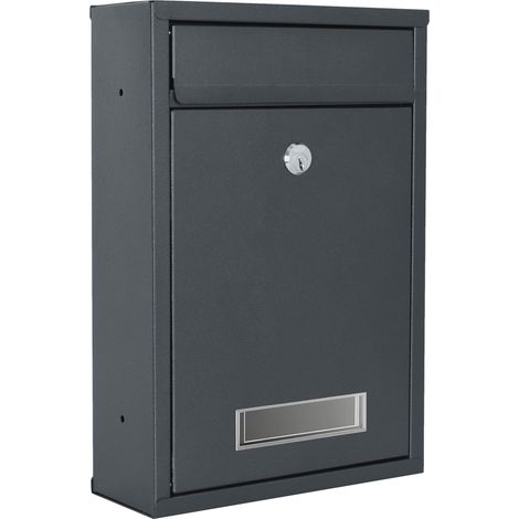 Cassetta postale Gustav color antracite (1/5)