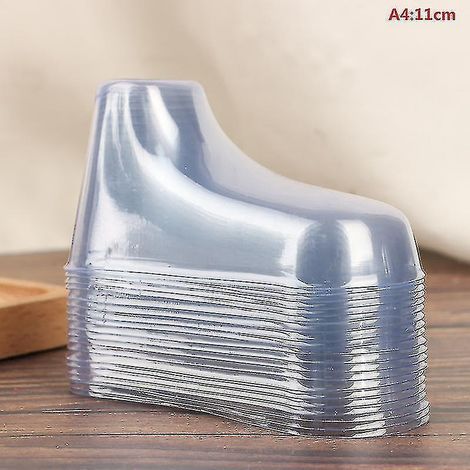20 transparente Kunststoff-Aufsteller für Babyfüße, Schühchen und Socken – 11 cm – 10 Stück (1/4)