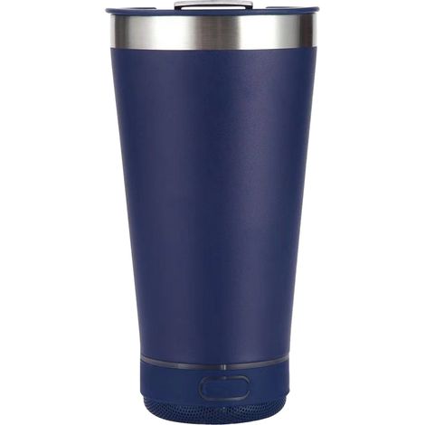 Tasse À Bière Avec Haut-Parleur Bluetooth - Tasse Isolée Double Paroi En Acier Inoxydable 304 - Ouverture Bouteille Intégrée - 1 Pièce (1/4)