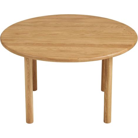 Iselin Couchtisch Ø70cm Eiche.