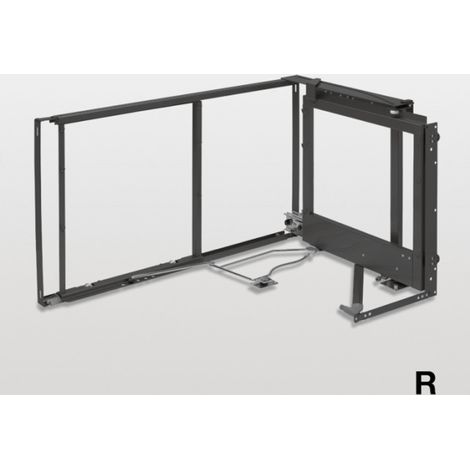 PEKA Eckauszug Magic Corner Standard KB 1000 mm rechts Anthrazit (1/5)