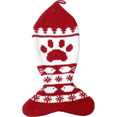 Bas de Noël pour animaux de compagnie, décoration de fête de Noël (1/5)