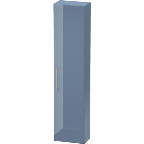 Armadio alto Duravit Vero, 1115, cerniera dell'anta a destra, 400mm, Colore (anteriore/corpo): Laccato lucido blu pietra - VE1115R4747
