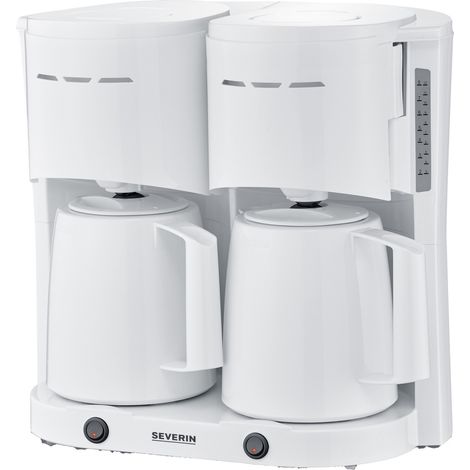 Severin KA 9314 Kaffeemaschine Weiß Fassungsvermögen Tassen=16 Isolierkanne (1/5)