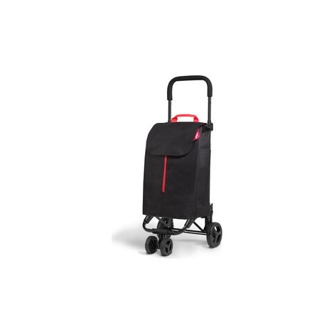 GIMI CARRELLO SPESA TWIN 2 RUOTE NERO