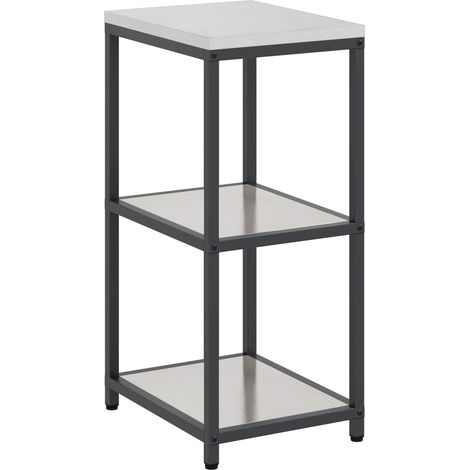 Maison Exclusive - Almacenamiento de cocina HATTEM Plateado 40 x