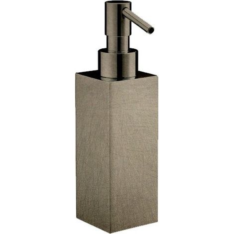 Distibuteur De Savon Liquide A Poser Domino Metal Brosse Robinetterie DOMINO - CRISTINA ONDYNA QU72777 (1/2)