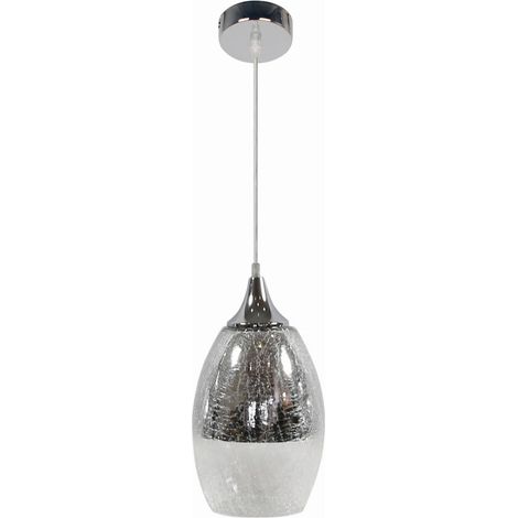 Lámpara colgante cromada Candellux celia 31-51561 (1/3)