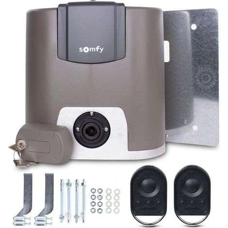 Somfy Elixo 3S+ IO Standard Pack pour portails coulissants de 600 kg (1/5)