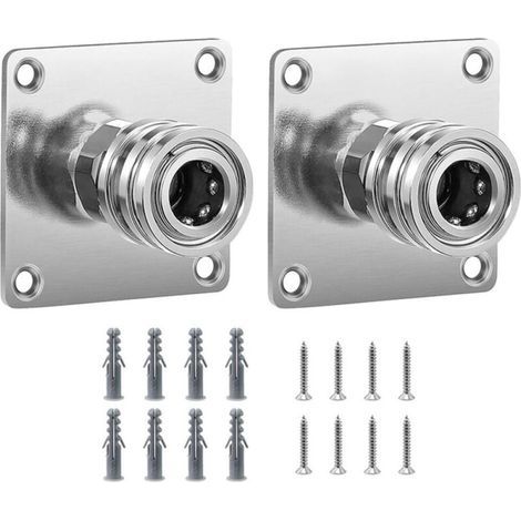 Set di 2 supporti per pistola a schiuma automatica, supporto a parete per pistola a schiuma con connessione rapida da 6,35 mm (1/5)