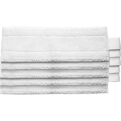 Lot 5 Lingettes Microfibre pour nettoyeur vapeur Karcher EasyFix SC 5 SC 4 SC 3 SC 2  remplacement 2.863-259.0 (1/4)