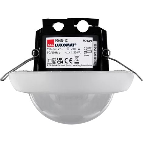 Beg Luxomat 92149 PD4N-1C-FP 1-channel motion detector 24m false ceiling