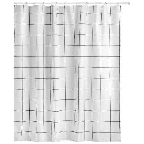 Cortina baño 220X200 industrial poliester 5520211 TATAY