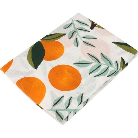 Couverture d'emmaillotage respirante en mousseline pour nouveau-né, serviette de bain douce pour bébé, 120120cm (5) (1/5)