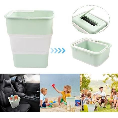 Poubelle exterieur,pour voiture/bureau/maison/camping (1/4)