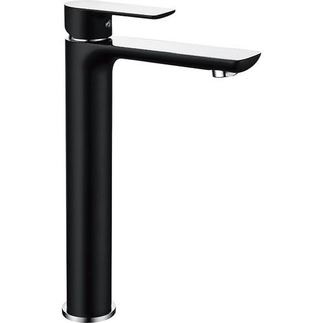 Mexen Alfa rubinetto lavabo alto, nero/cromo - 745710-71 (1/2)