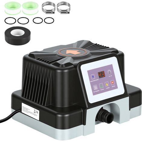 Randaco Elektrische Poolheizung 3 kW mit Digitalanzeige 230 V