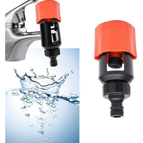 Adaptador universal de grifo a manguera para cocina/jardín (paquete de 2) (1/5)