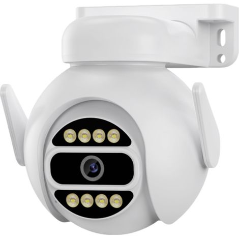 2MP Full HD WiFi-Kamera, WLAN-Überwachungskamera für den Außenbereich, Sicherheitsschutz, Nachtsicht, wasserdichter Monitor für Smart Home