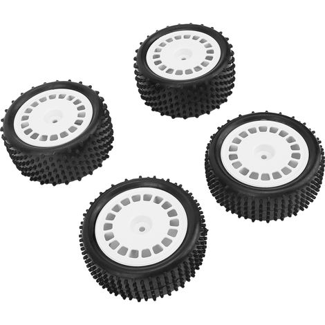 pneus de rechange légers pour voitures RC 1/10, avec bande de roulement en caoutchouc de 88 mm de diamètre. (1/5)