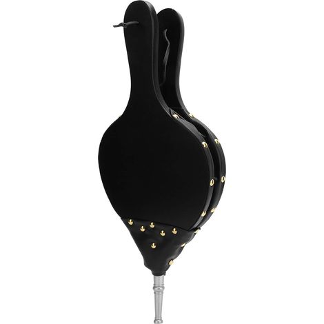 Soufflet de cheminée à bois, ventilateur de cuisine marron, ventilateur de cheminée, soufflet à main, pompe, outils de feu de fosse, accessoires extérieurs, intérieurs(Tube d'argent) (1/5)