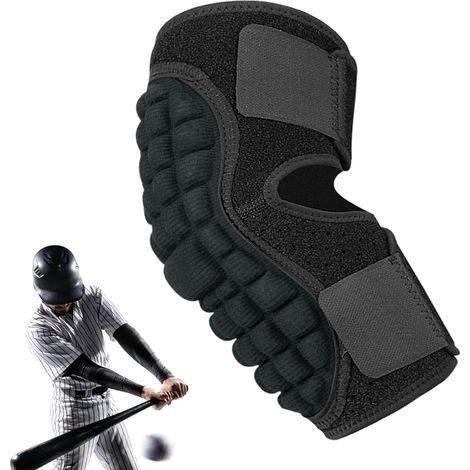 Coudières de volleyball, manchons rembourrés pour coudes, manchons épais pour coudes de baseball Orthèse confortable pour les articulations de volleyball, lutte et softball pour jeunes adultes (1/5)
