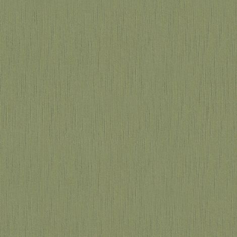 Papel pintado liso Profhome 965141 papel pintado textil texturado unicolor mate verde 5,33 m2 (1/5)