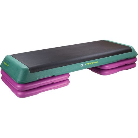 Plateforme daerobic hauteur reglable surface antiderapante (1/5)