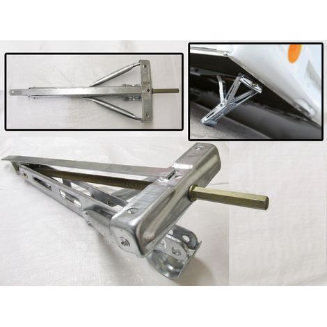 Caravan Corner Steady Jack Leg 29" (Galvanised Trailer Steadies Heavy Duty) (1/2)