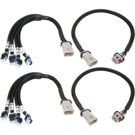 Kit de relocalisation de bobine d'allumage ABS haute performance résistant à la chaleur pour SMALL BLOCK V8 LSX LS6 LS1