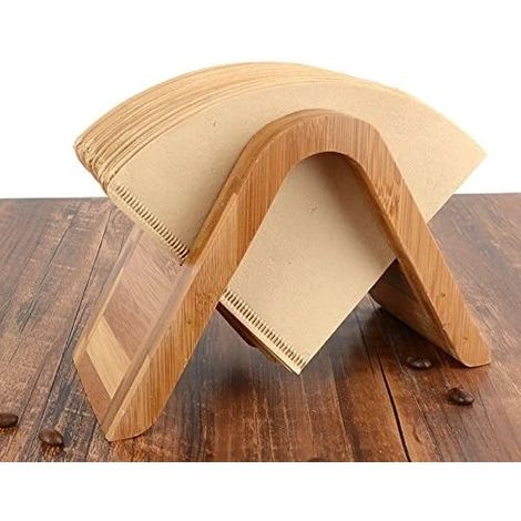 Porte-filtres à café, en papier ou en bambou, pour ranger les filtres en papier sur un plan de travail, dans la cuisine ou dans un café.-AquaForge (1/3)