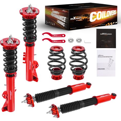 24 Ways Adjustable Coilovers For BMW E36 3 Series Saloon coupe 1991-1998 318i (1/5)