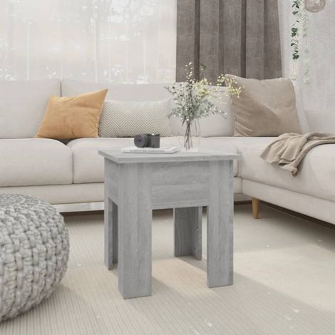 Couchtisch Grau Sonoma 40x40x42 cm Holzwerkstoff vidaXL (1/5)