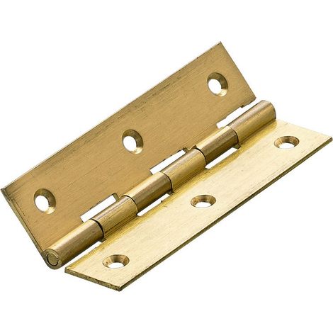 2er-Set Universal-Scharniere aus Messing für Möbel, L.100 x B.50 mm HETTICH