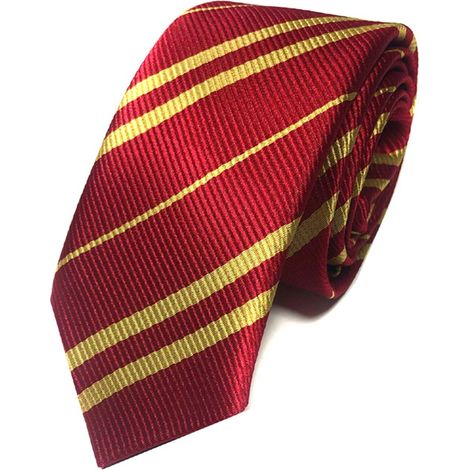 Cravate rayée Magic Academy pour soirée costumée, cravate d'uniforme scolaire pour enfants et adultes, accessoire de cosplay (1/5)