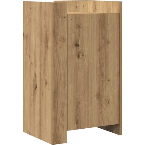 Maison Exclusive - Aparador Roble artesanal 45 x 35 x 75 cm