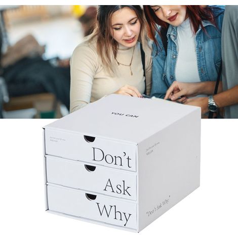 Schreibtisch-Organizer, faltbare Buchstütze, Dokumentenhalter für Schüler, Bücher, Schreibtisch, Ablagebox (1/5)