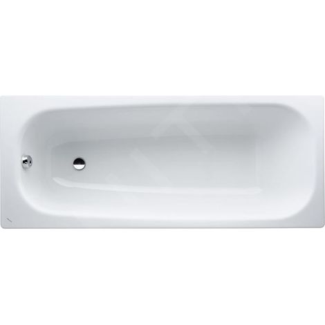 Laufen Moderna Plus - Baignoire encastrée en acier 1700x700x395 mm, blanc H2251200000401 (1/2)