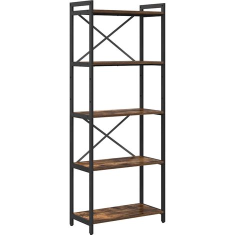 Maison Exclusive - Bücherregal Geräucherte Eiche 60 x 30 x 155 cm