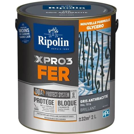 Farbe Ripolin xpro3 fer Rostschutz hohe Leistung 2L