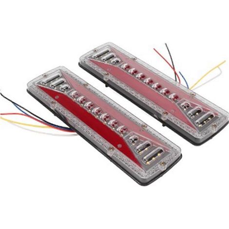 Feux arrière de freinage dynamiques à LED Taet Light 12V pour camions (1/5)