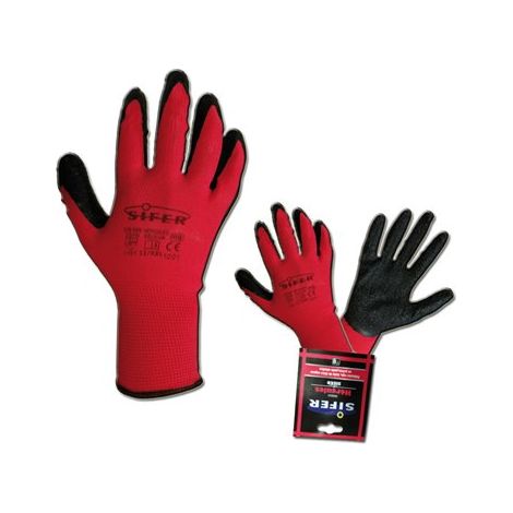Gant Sifer polyamide enduit latex brut Sifertex taille 11 modèle Hercules
