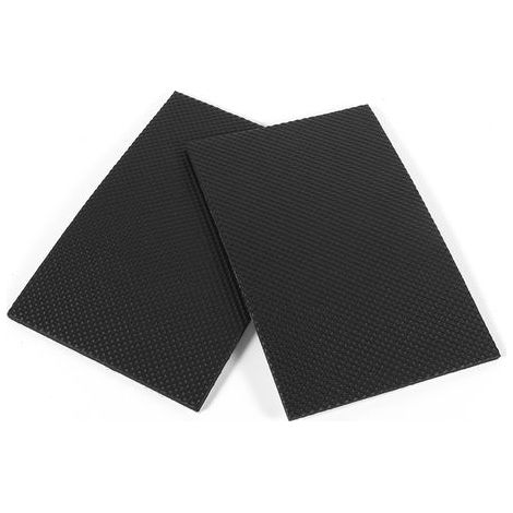 2Pcs Patins antidérapants en EVA noir, adhésifs autocollants pour meubles, canapé, table, chaise, protège-sol (1/5)