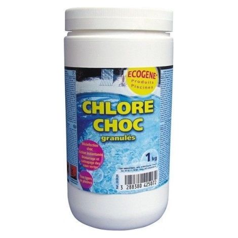 CHLORE CHOC GRANULES - POT DE 1 KG