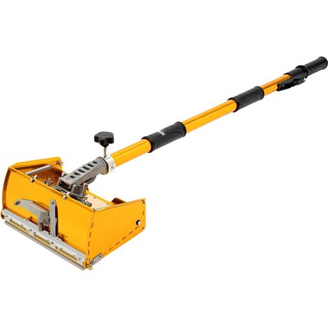 Taloche, Tige Réglable, Boîte à Enduit Efficace, Jaune (1/2)